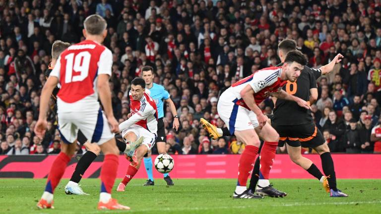 El Arsenal tomó los tres puntos ante Shakhtar Donetsk.