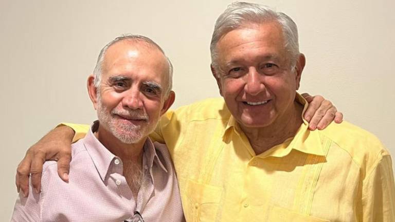 Alfonso Romo cuando colaboraba con Andrés Manuel López Obrador.