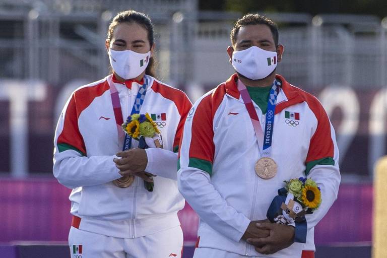 México gana bronce en tiro con arco mixto y obtiene su primera medalla en los Juegos Olímpicos de Tokio