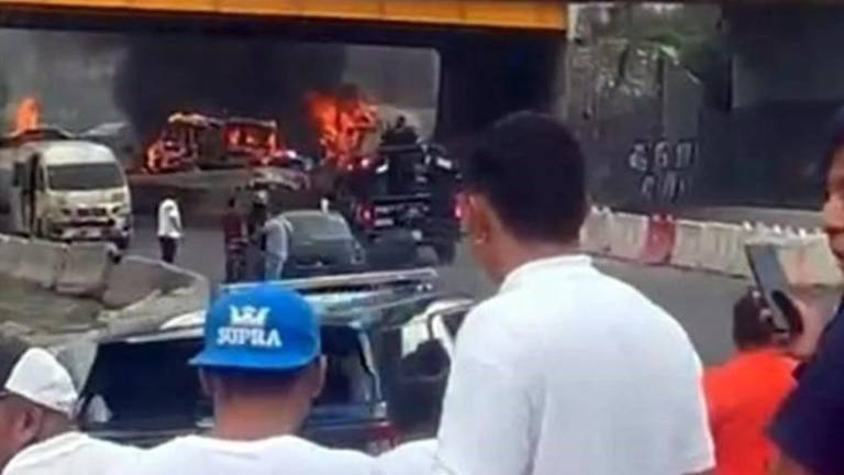 La mayoría de los heridos fueron trasladados en helicópteros Cóndor a diversos nosocomios.