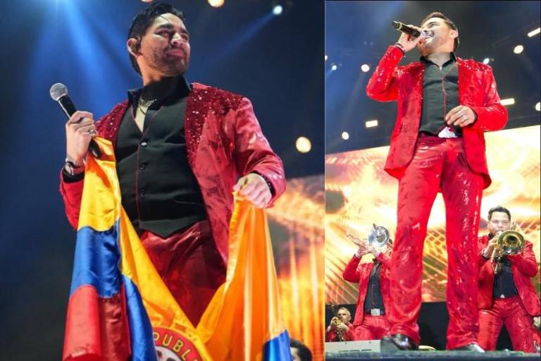 ‘Cortan’ presentación de Banda El Recodo en Colombia