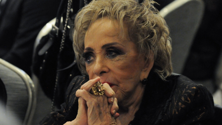 Silvia Pinal fue hospitalizada el 22 de diciembre por un cuadro de Influenza.