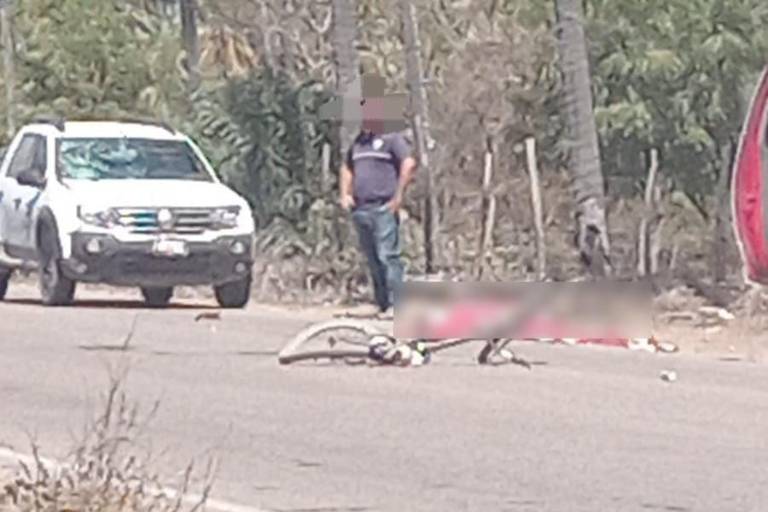 Muere ciclista atropellado en el valle de Rosario