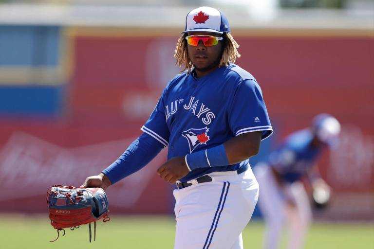 Vladimir Guerrero Jr. se pierde el Clásico por una lesión en la rodilla