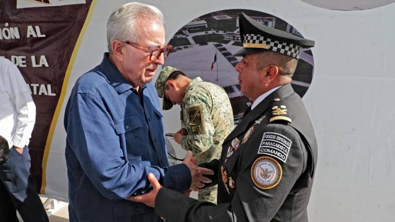 Jorge Enrique Martínez Medina rindió protesta como Coordinador Estatal de la Guardia Nacional en Sinaloa.
