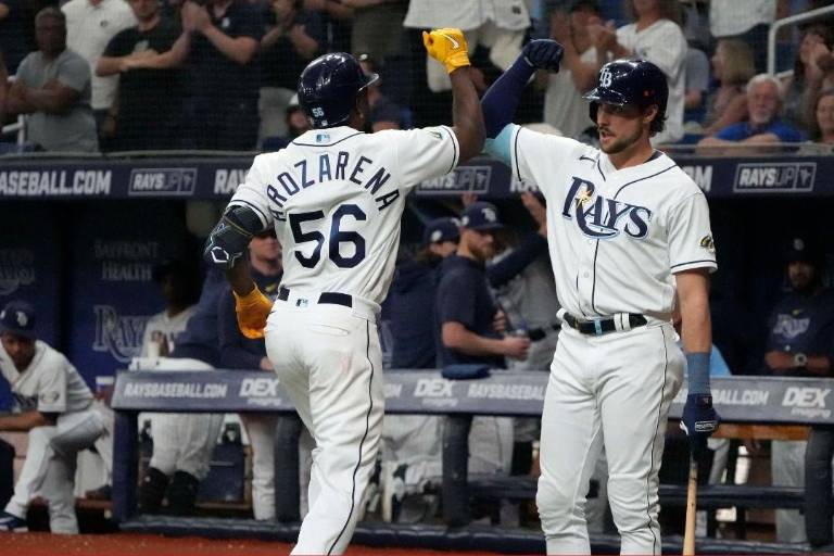 Randy Arozarena la bota y los Rays se imponen a los Azulejos