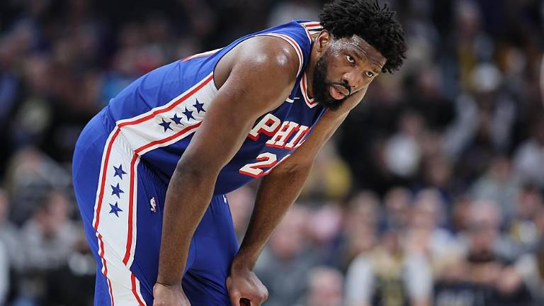 Joel Embiid ha estado muy perjudicado por las lesiones en esta temporada.
