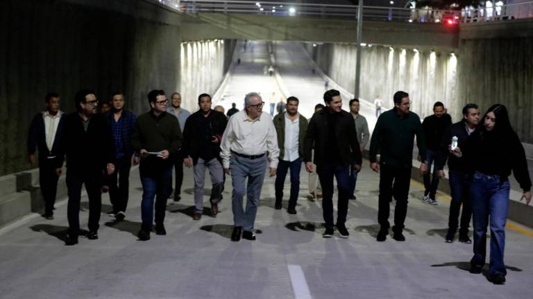 El Gobernador asistió a la apertura del paso deprimido construido en la zona norte de Culiacán.