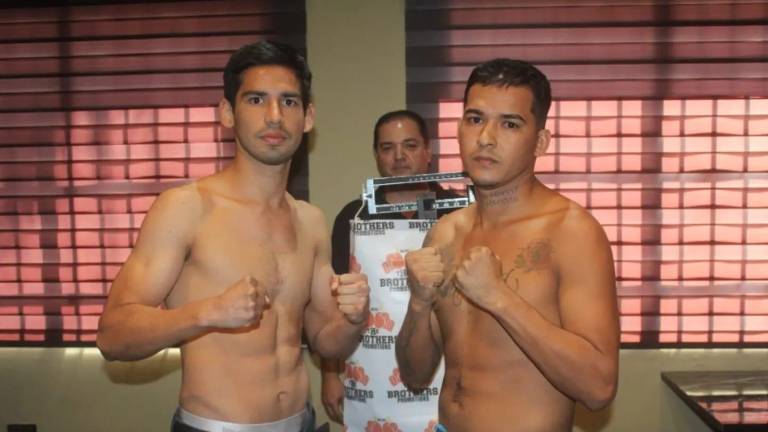 Los pugilistas están listos para soltar los puños.