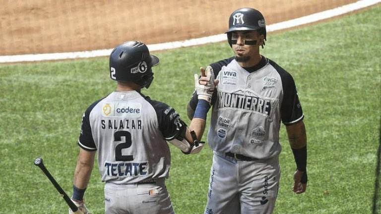 Sebastián Elizalde dio jonrón para ayudar a Sultanes de Monterrey a imponerse a Toros de Tijuana.