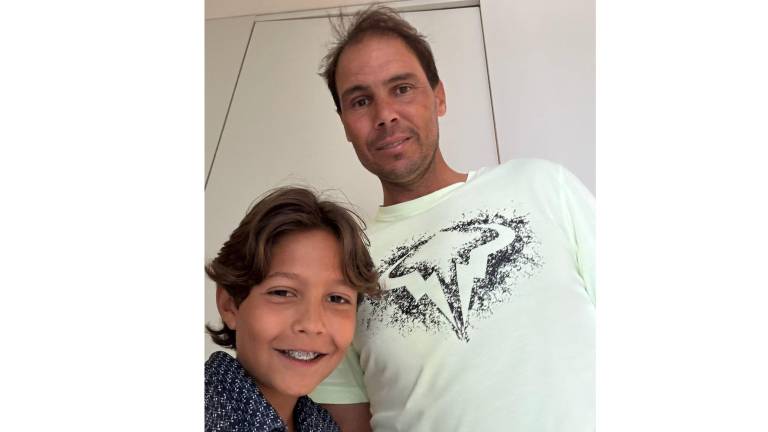 Ferran García vive una experiencia inolvidable con Rafael Nadal.