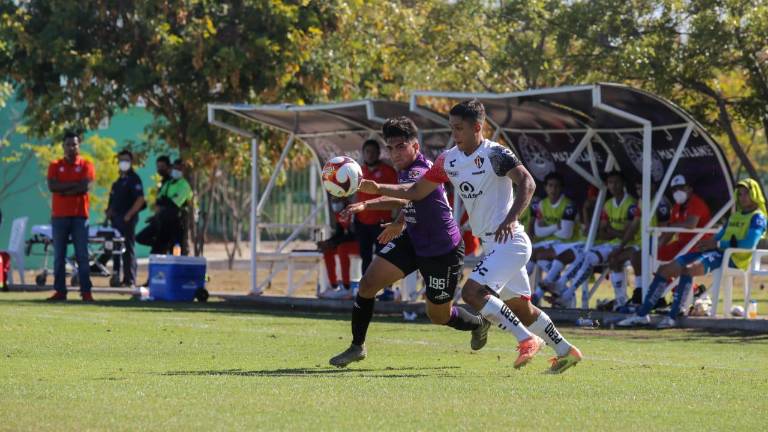 Mazatlán FC y Atlas empatan a dos tantos en la categoría Sub 20.