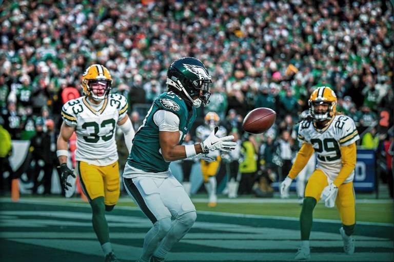 Eagles vencen a Packers y avanzan a la Ronda Divisional