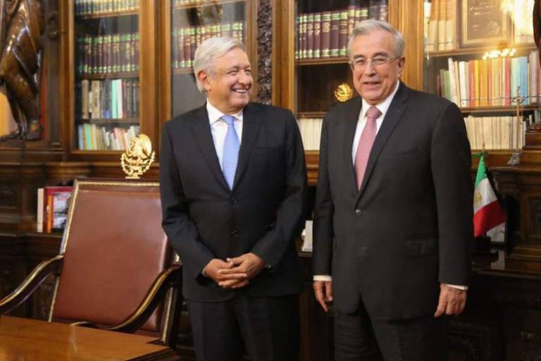 AMLO está de cumpleaños; Rocha Moya le envía felicitaciones