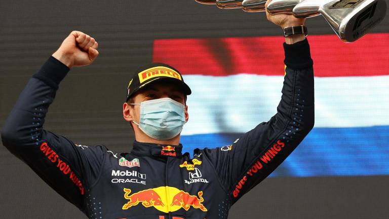 Max Verstappen se quedó con el sitio de honor en Imola.