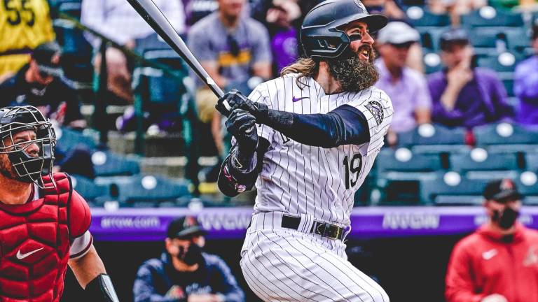 Charlie Blackmon fue decisivo para los Rockies de Colorado.