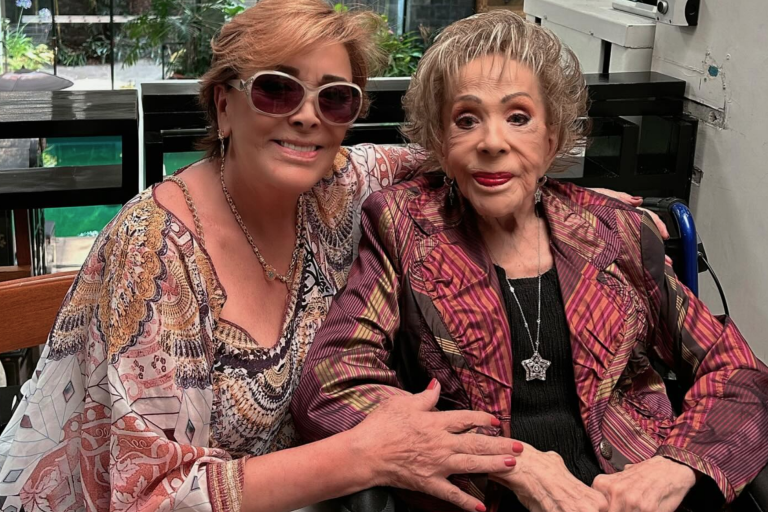Desmiente Sylvia Pasquel rumores sobre salud de Silvia Pinal