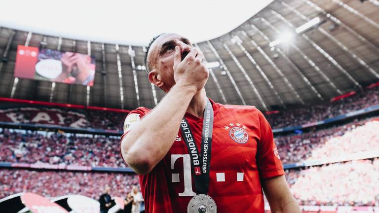Franck Ribéry se despide de las canchas.