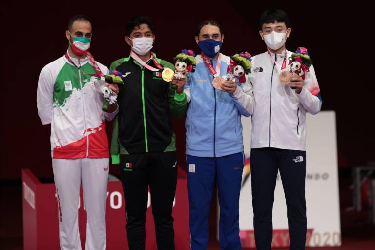 ¡Juan Diego García es de oro! El sinaloense conquista el título del taekwondo en su debut en los Paralímpicos