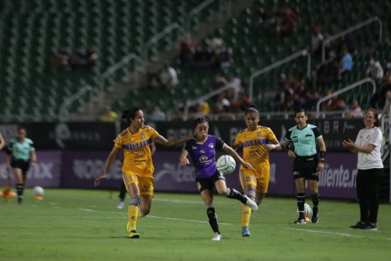 Sufre Mazatlán Femenil goleada en el Kraken ante Tigres de la UANL