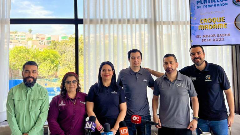 Caballeros de Culiacán y Club Colinas firman la alianza.