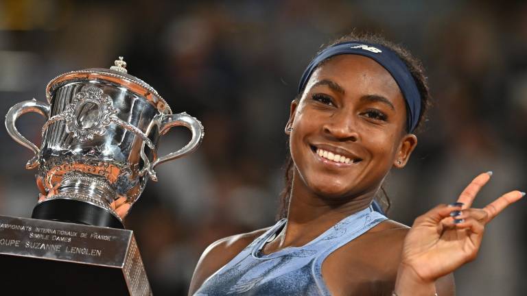 Coco Gauff reina en Francia.