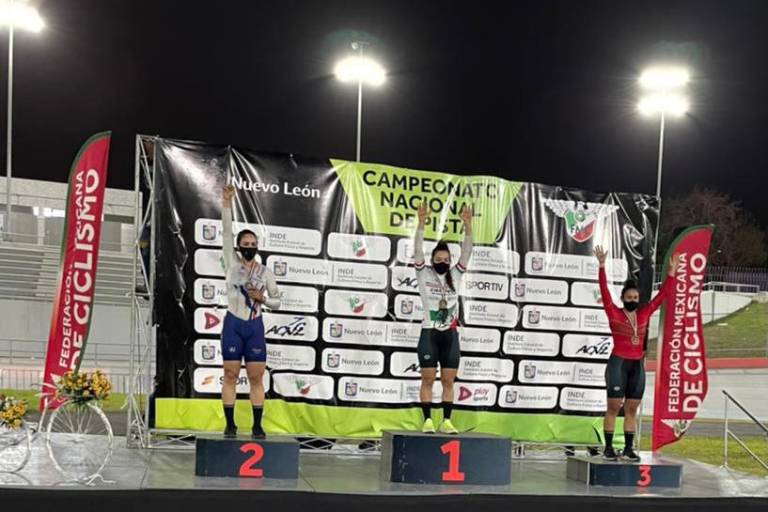 Sinaloa conquista seis medallas en Nacional de Ciclismo de Pista