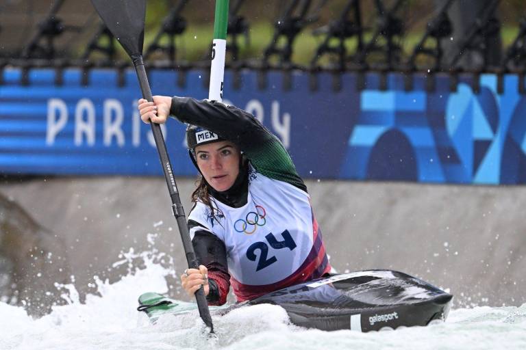 Sofía Reinoso es eliminada en canotaje slalom de París 2024