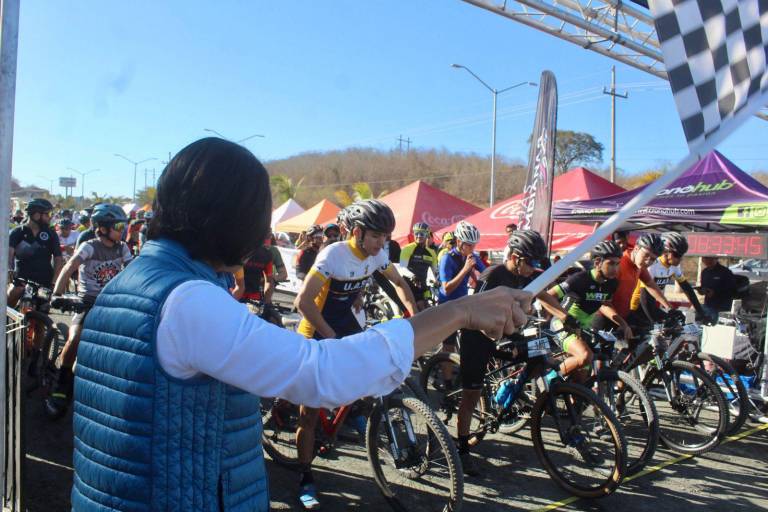 Participan más de 280 ciclistas en la primera fecha del Serial MTB Mazatlán 2023