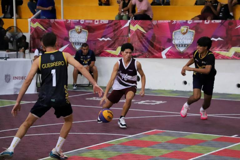 Sinaloa se mantiene en la pelea en el Basquetbol 3X3 de los Nacionales 2024