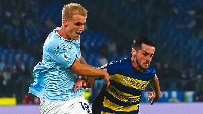 Lazio y Parma brindaron un emocionante empate en el Olímpico de Roma.
