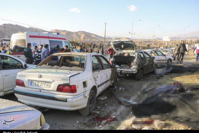 Explosiones cerca de la tumba de Soleimani dejan al menos 100 muertos y 170 heridos en Irán
