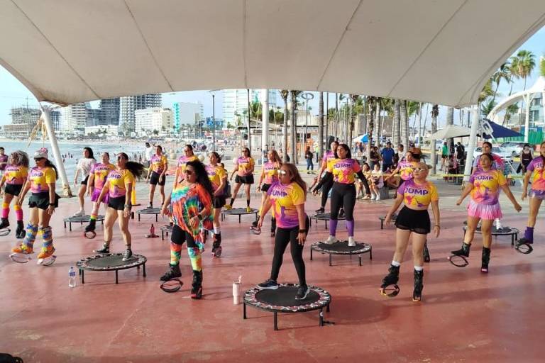 ¡Éxito total la Máster Class de Power Jump!