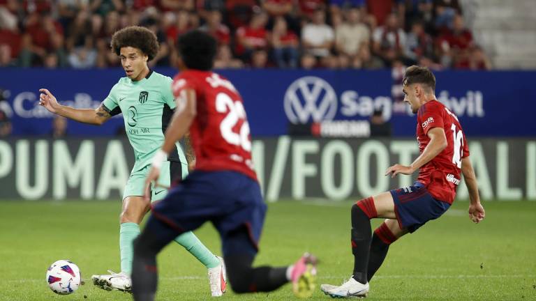 Atlético de Madrid supo encontrar el camino hacia la victoria en Pamplona.
