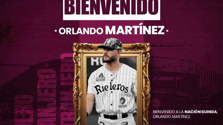 El jardinero zurdo de 27 años, originario de La Habana, llega tras brillar en la LMB con Rieleros de Aguascalientes.