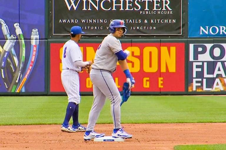 Meneses destaca en Triple A con los Syracuse Mets