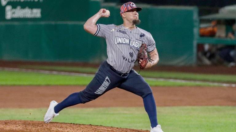 Aldo Montes ya está entre los mejores del pitcheo en la Liga Mexicana de Beisbol.