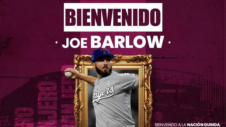 Joe Barlow será el cerrador de Tomateros.