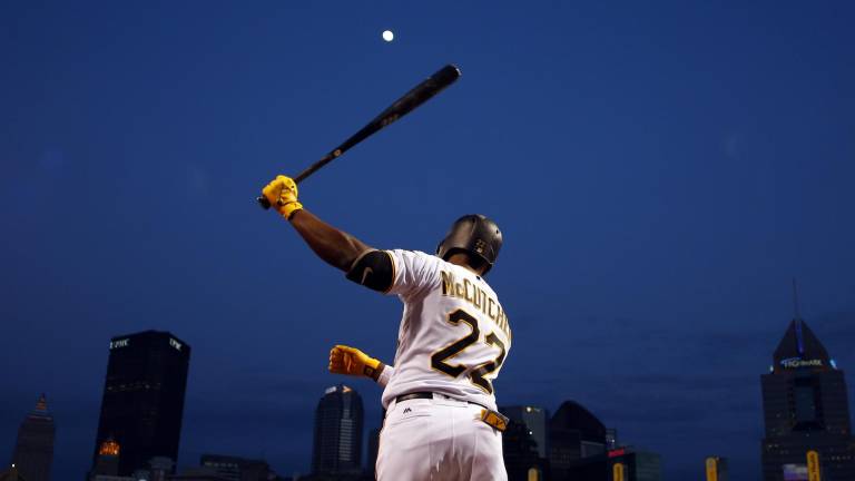 Andrew McCutchen se convirtió en un pelotero estelar con los Piratas de Pittsburgh.
