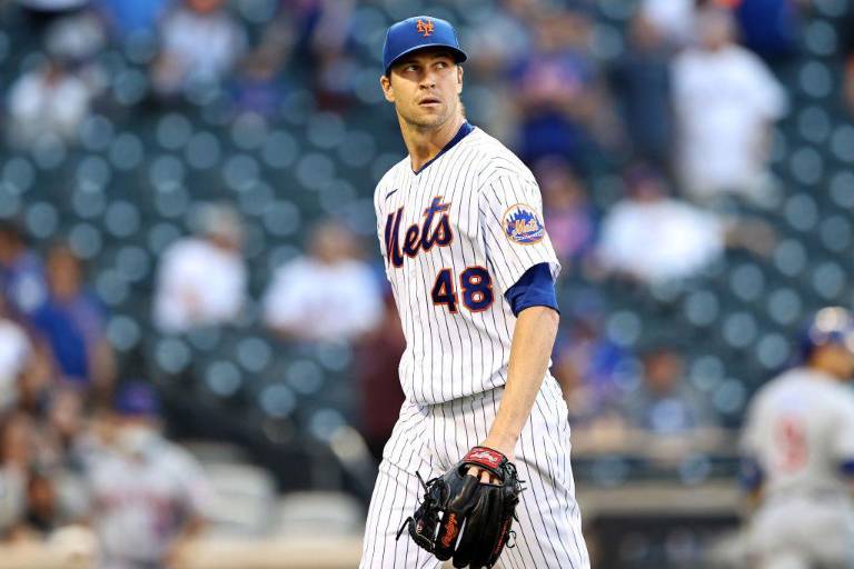 Jacob deGrom piensa que la lesión ocurrió al bate