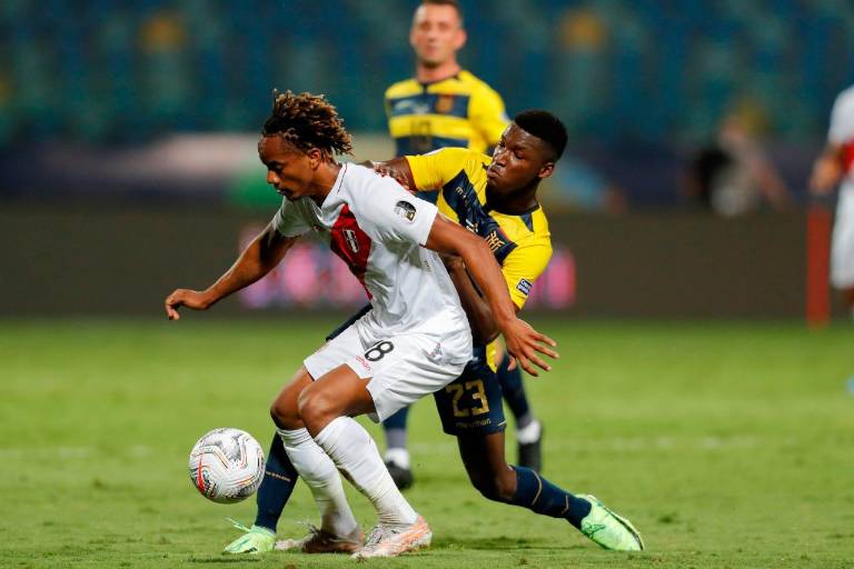 Perú rescata empate ante Ecuador en Copa América