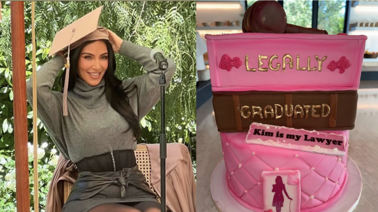 Kim Kardashian concluye su carrera de leyes.
