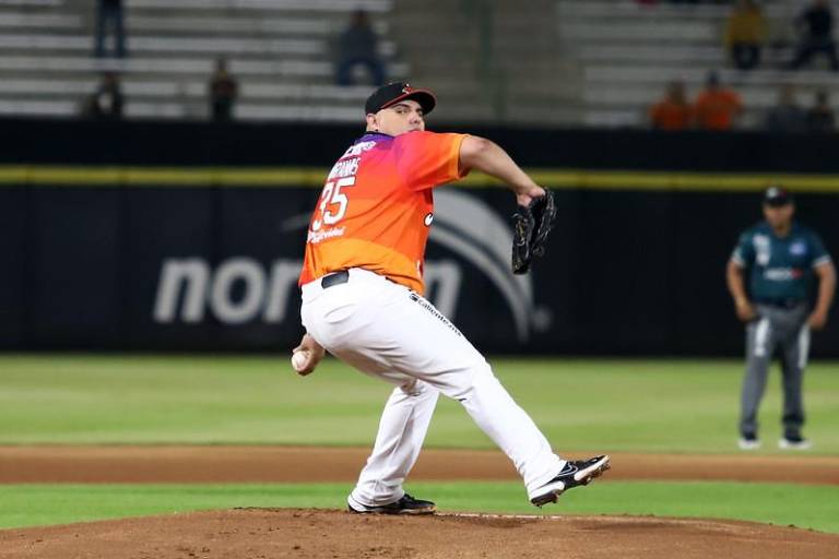 Oramas logra su triunfo 50 y Naranjeros empata la serie