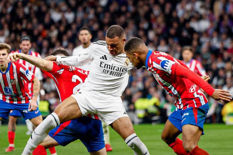 Real Madrid y Atlético de Madrid empatan en un intenso derbi
