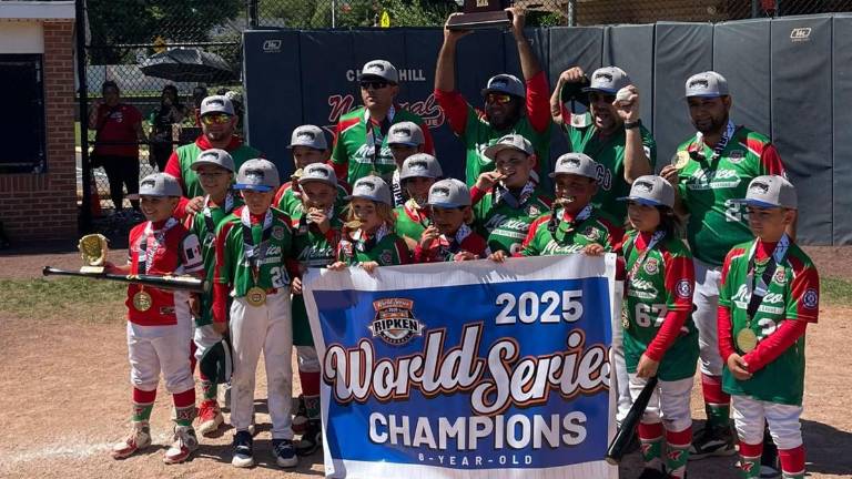 México se coronó el pasado domingo en el Torneo Cal Ripken World Series ‘Babe Ruth’.