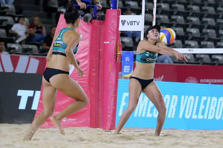 Duplas mexicanas de voleibol de playa finalizan actuación en Elite 16 Tepic