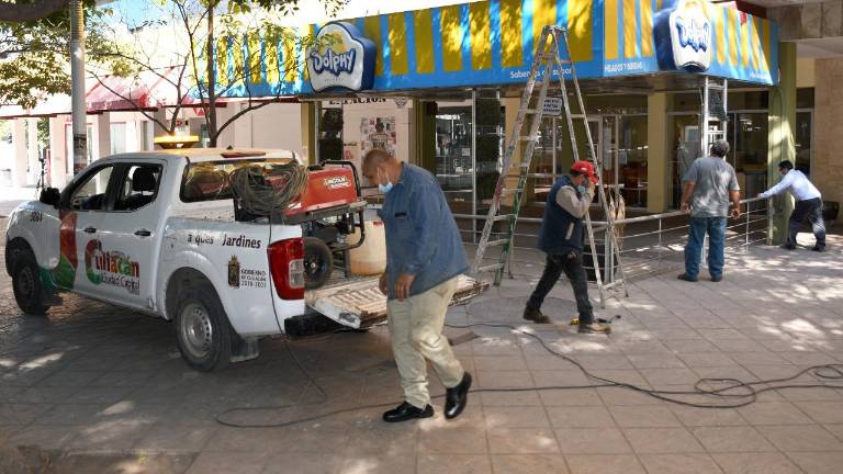 Personal del Ayuntamiento retiró la estructura.