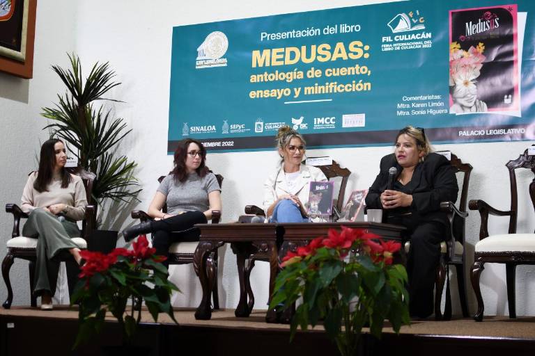 Presentan en Culiacán el libro: Medusas: antología de cuento, ensayo y minificción