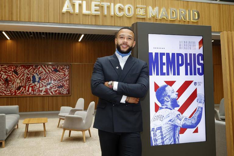 Memphis Depay llega al Atlético de Madrid