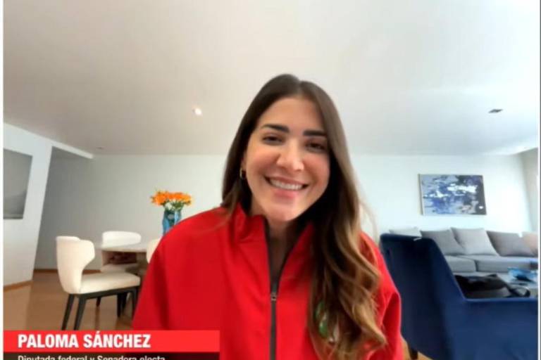 Depende de tres senadores de la oposición detener reforma al Poder Judicial, indica Paloma Sánchez